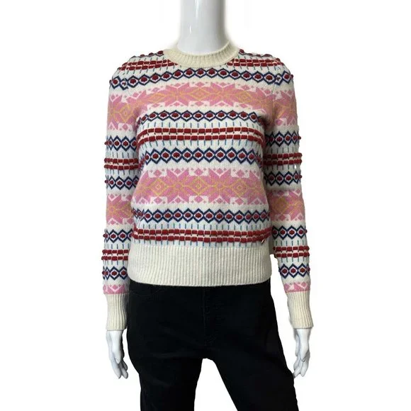 CHANEL - Paris-Salzburg Multicolor Cashmere Jumper - CC Buttons - 34 / US 2 - Picture 12 of 14